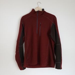 Kuhl Men's Burnt Orange Half Zip